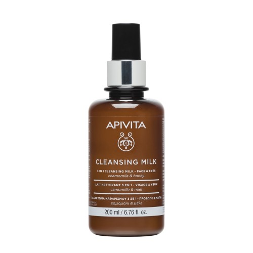 APIVITA CLEANSING MILK 3 IN 1 200ML