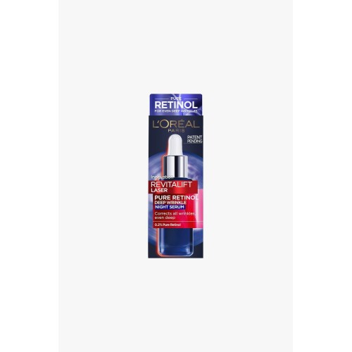 LOREAL PARIS LASER RENEW PURE RETINOL DEEP ANTI-WRINKLE NIGHT SERUM 30ML