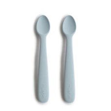 MUSHIE SILICONE SPOONS POWDER BLUE