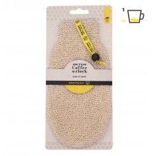 BETER COFFEE O CLOCK EXFOLIATING MITT