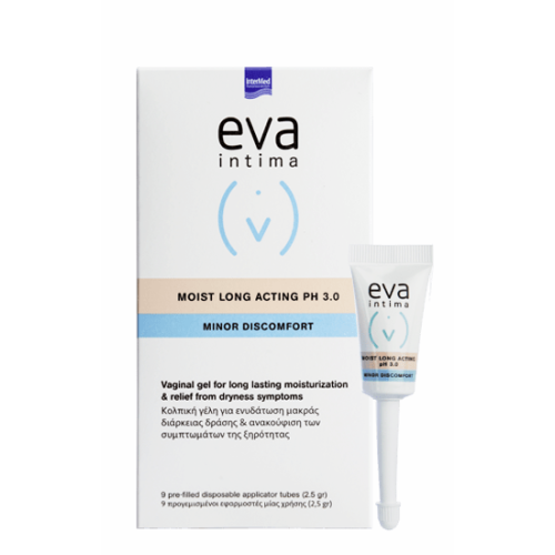 EVA INTIMA MOIST LONG ACT PH3.0 GEL 9X2.5GR