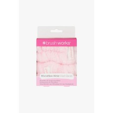 BRUSHWORKS MICROFIBRE WRIST WASH BANDS (2PCS)