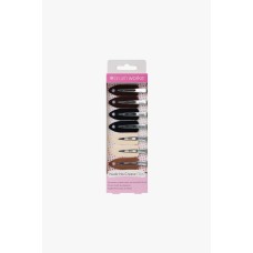 BRUSHWORKS NUDE NO CREASE HAIR CLIPS (8 PCS)