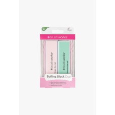 BRUSHWORKS PASTEL NAIL BUFFING BLOCKS