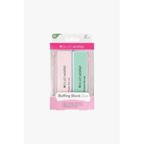 BRUSHWORKS PASTEL NAIL BUFFING BLOCKS