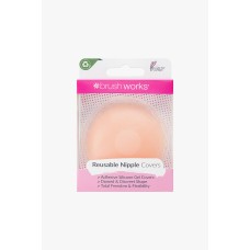 BRUSHWORKS REUSABLE SILICONE NIPPLE COVERS