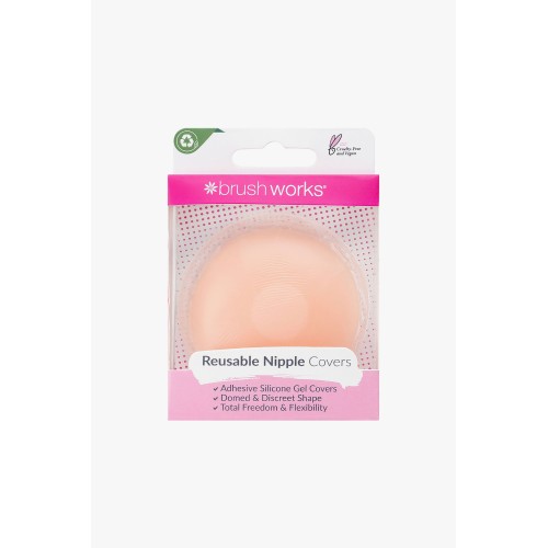 BRUSHWORKS REUSABLE SILICONE NIPPLE COVERS