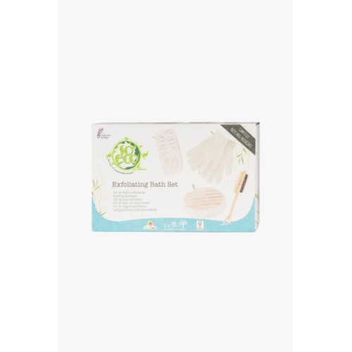 BRUSHWORKS SO ECO EXFOLIATING BATH SET