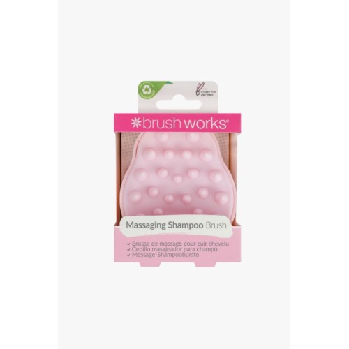 BRUSHWORKS MASSAGING SHAMPOO BRUSH
