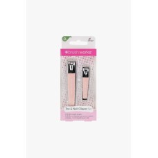 BRUSHWORKS TOE & NAIL CLIPPER SET