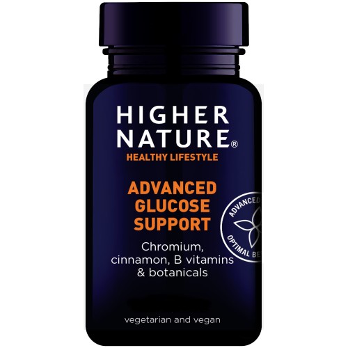 HIGHER NATURE ADVANCE GLUCOSE SUPPORT 90CAPS