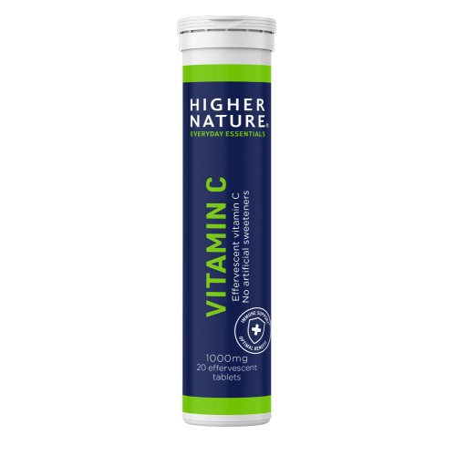 HIGHER NATURE FIZZY C 1000MG 20S