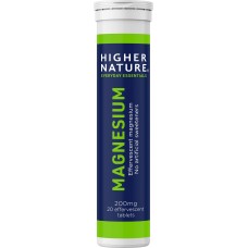 HIGHER NATURE MAGNESIUM 200MG EFF 20TABS