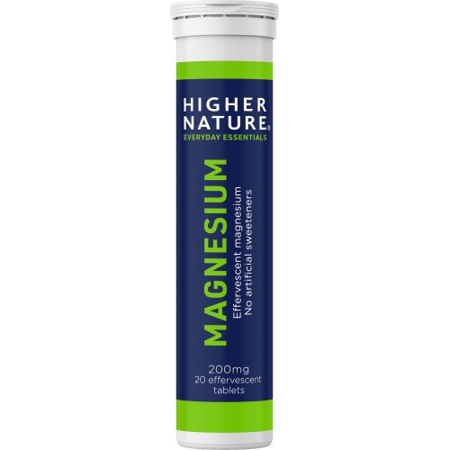 HIGHER NATURE MAGNESIUM 200MG EFF 20TABS
