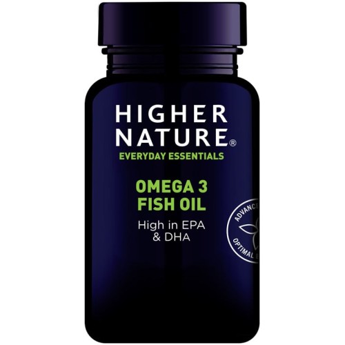 HIGHER NATURE OMEGA-3 FISH OIL 90GELCAPS
