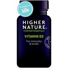 HIGHER NATURE VITAMIN D 500IU 60CAPS