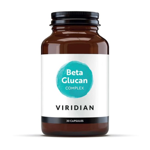 VIRIDIAN BETA GLUCAN & VIT C, D, ZINC 30CAPS