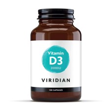 VIRIDIAN VITAMIN D3 2000IU 60CAPS