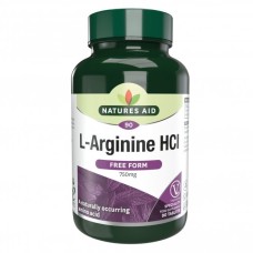 NATURES AID L-ARGININE 750MG 90TABS