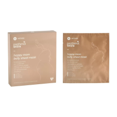 PANTHENOL EXTRA HAPPY MOM BELLY SHEET MASK 4PCS