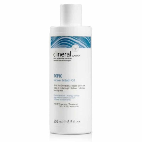 AHAVA CLINERAL TOPIC SHOWER & BATH OIL 250ML