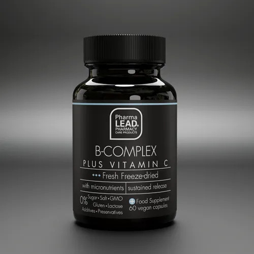 PHARMALEAD B R B COMPLEX & VITAMIN C 60CAPS