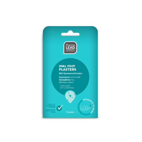PHARMALEAD OVAL FOOT PLASTERS 9X