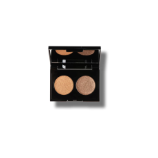 KORRES VOLCANIC MINERALS VELVET DUAL EYESHADOW GOLDEN AMBER 28