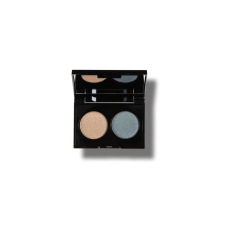 KORRES VOLCANIC MINERALS VELVET DUAL EYESHADOW BLUE TEAL 58