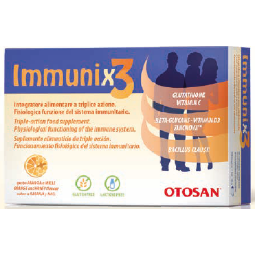 OTOSAN IMMUNIX3 CHEW 40 TABLETS  (ORANGE&HONEY)	