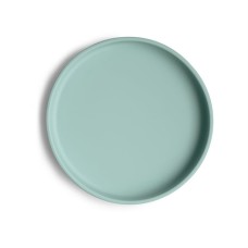 MUSHIE SILICONE SUCTION PLATE CAMBRIDGE BLUE