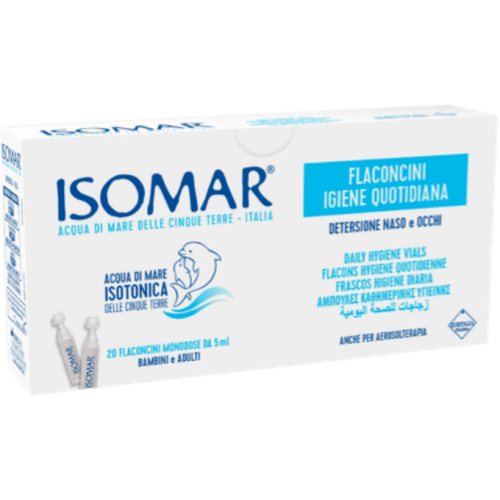ISOMAR DAILY HYGIENE VIALS 20X5ML (NOSE&EYES)