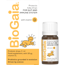 BIOGAIA PROTECTIS BABY DROPS PROBIOTICS & D3 5ML