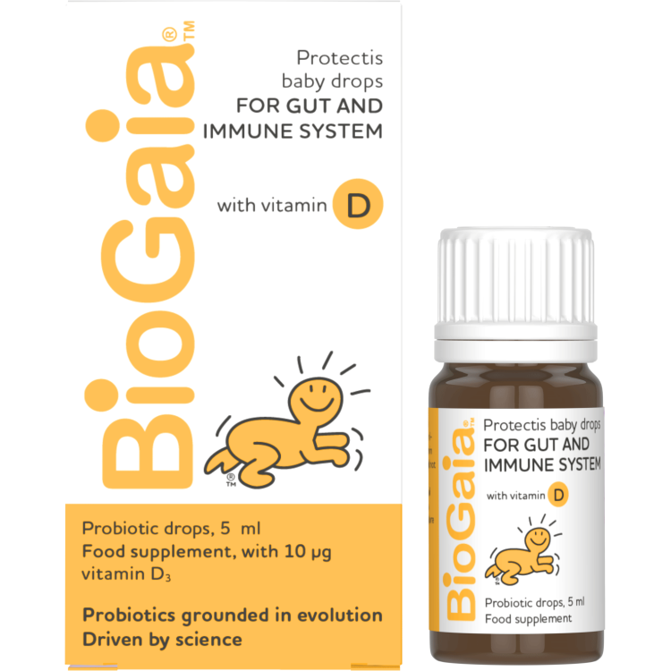 BIOGAIA PROTECTIS BABY DROPS PROBIOTICS D3 5ML