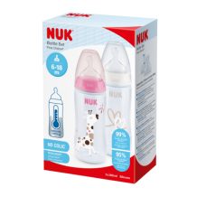 NUK FC BOTTLE TWIN SET PINK 300ML