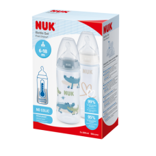NUK FC BOTTLE TWIN SET BLUE 300ML