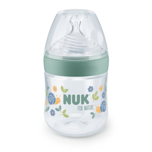 NUK NFN PP TC BOTTLE SILICON GREEN SMALL 150ML
