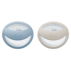 NUK SOOTHER SILICON MOMMY FEEL 0-9MONTHS MULTIPLE COLORS