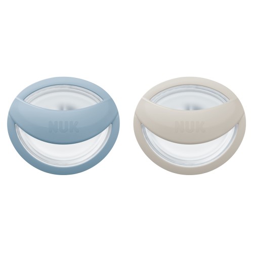 NUK SOOTHER SILICON MOMMY FEEL 0-9MONTHS MULTIPLE COLORS