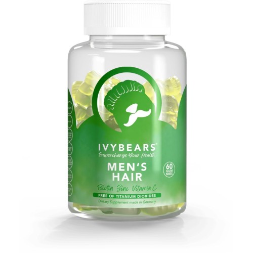 IVYBEARS MEN'S HAIR 60 GUMMIES