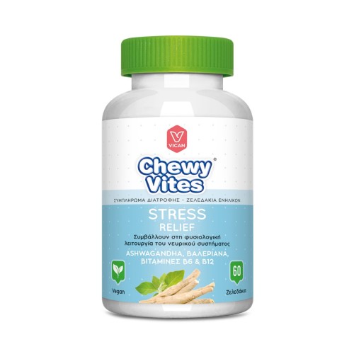 CHEWY VITES ADULTS STRESS RELIEF 60 GUMMIES