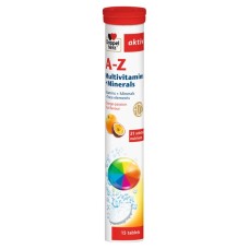 DOPPELHERZ A-Z MULTIVITAMINS & MINERALS 15 EFFERVESCENT TABLETS 1+1 FREE (30 EFFERVESCENT TABLETS)