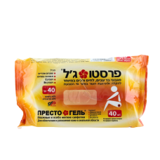 PRESTO GEL SOFT WIPES 40