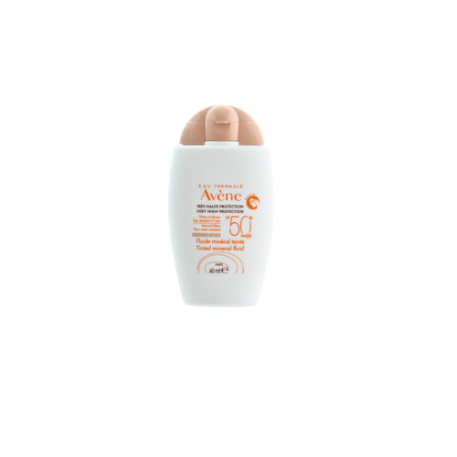 AVENE FLUID MINERAL TEINTE SPF50+ 40ML                                                                            
