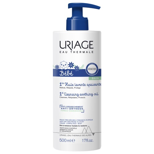 URIAGE BEBE 1ST CLEANSING SOOTHING OIL 500ML