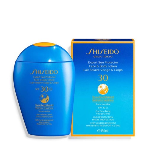 SHISEIDO GSC EXPERT SUN PROTECTOR FACE&BODY LOTION SPF 30+ 150ml                                              