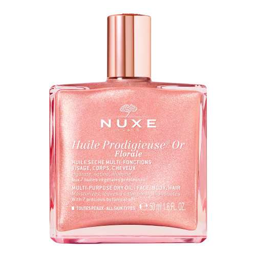 NUXE HUILE PRODIGIEUSE FLORALE OIL ROSE GOLD 50ML            