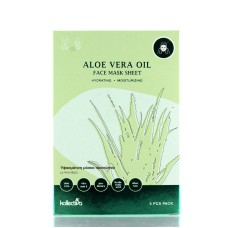 KOLLECTIVA FACE MASK SHEET ALOE VERA OIL 5PCS