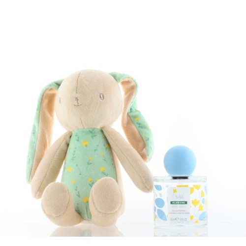 KLORANE BEBE SCENTED WATER FOR BABY COFFRET LAPIN KIT 50ML                