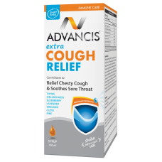 ADVANCIS EXTRA COUGH RELIEF ADULTS SYRUP 200ML